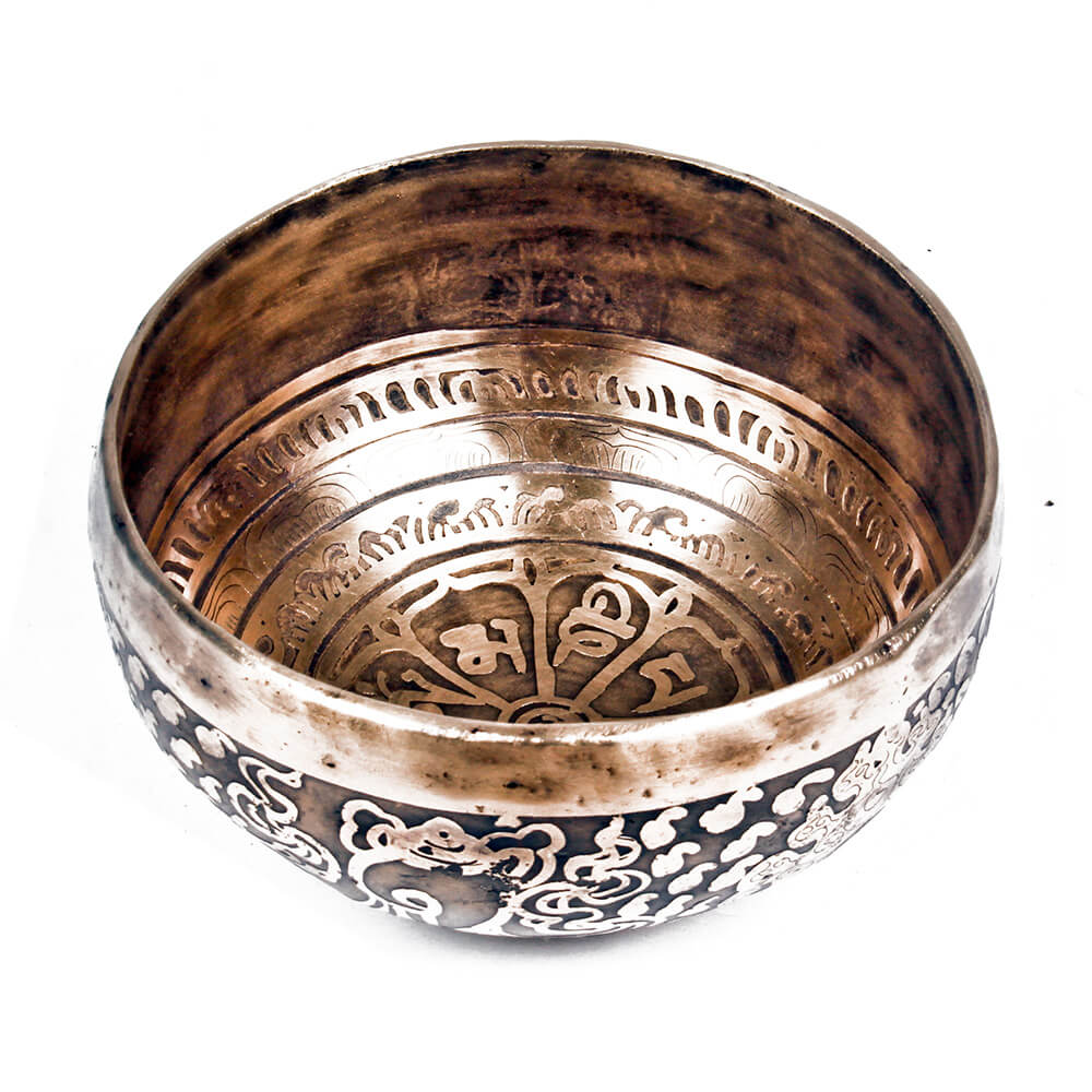 Handmade Etching Singing Bowl