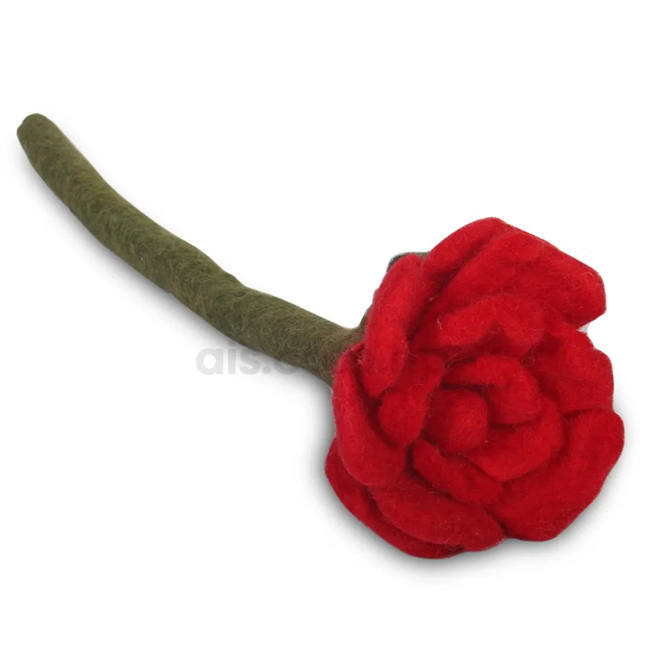 Handmade Felt Rose