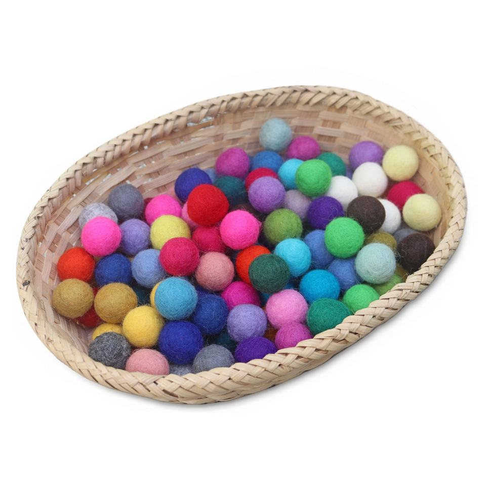Plain Felt Balls