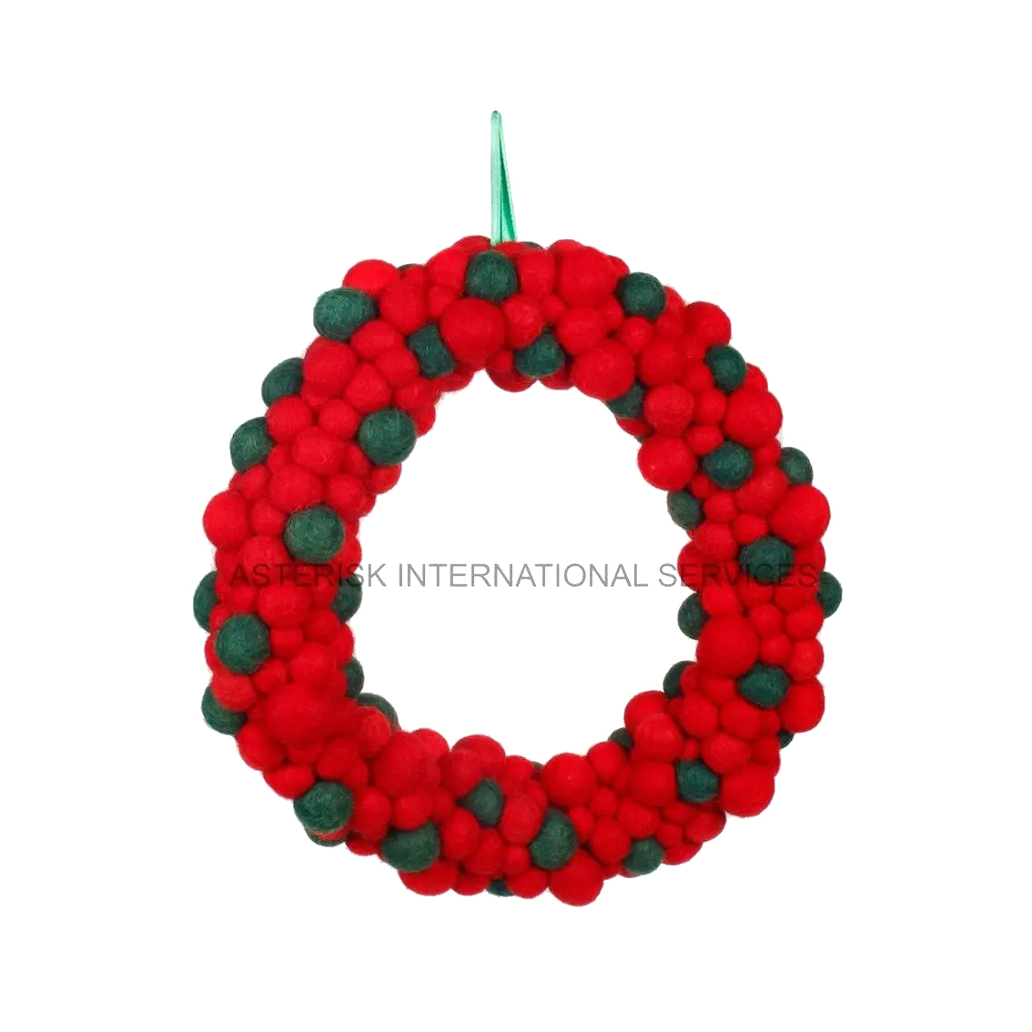Hand Door Christmas Wreath